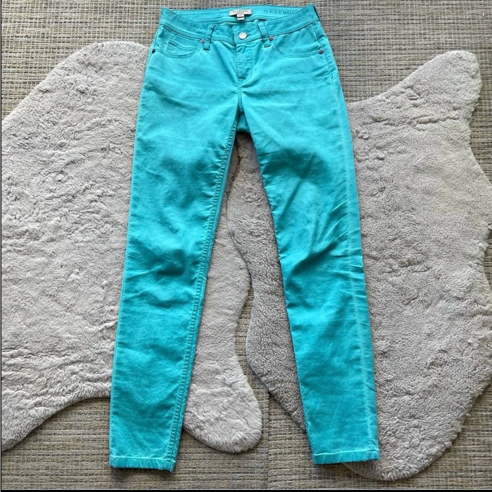 Burberry Brit Skinny Wetsbourne Crop Denim